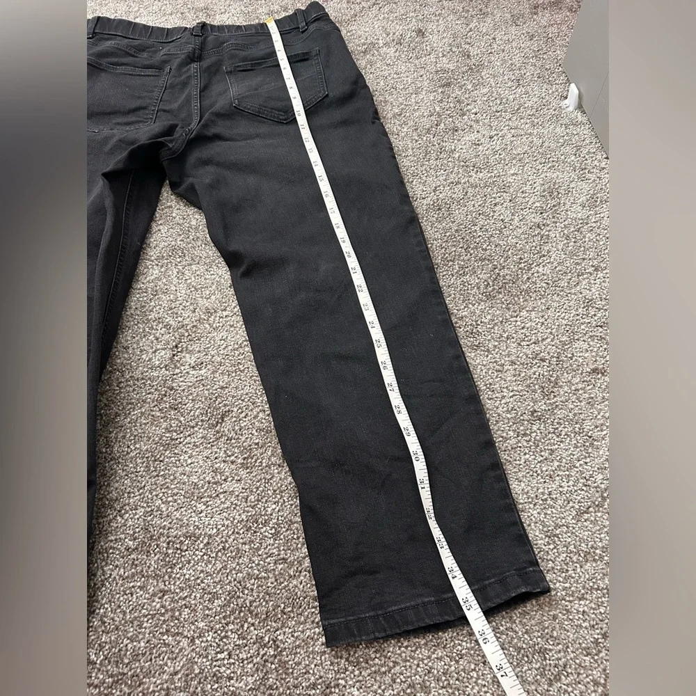 J.Jill High Rise Cropped Jeans – Size 10 black cotton pants - Picture 14 of 14